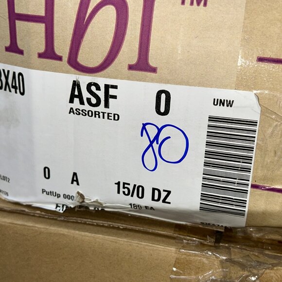 Hanes Women’s Tagless Briefs – LOT 80 - 180 pcs – 18 packs (10 ea) – Sz 6 - NEW - Picture 3 of 3